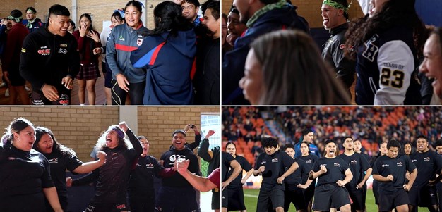 Panthers join in preparations with Haka Warriors