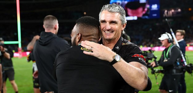 In the winning sheds: Ivan Cleary