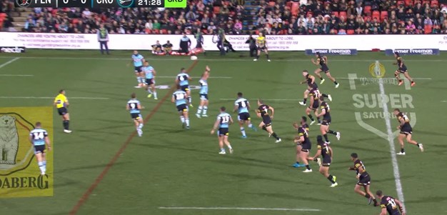 Cleary is grinding down the Sharks with his kicking