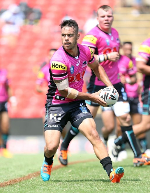Panthers NSW Cup playmaker Isaac John. Photo by Robb Cox, NRL Photos.