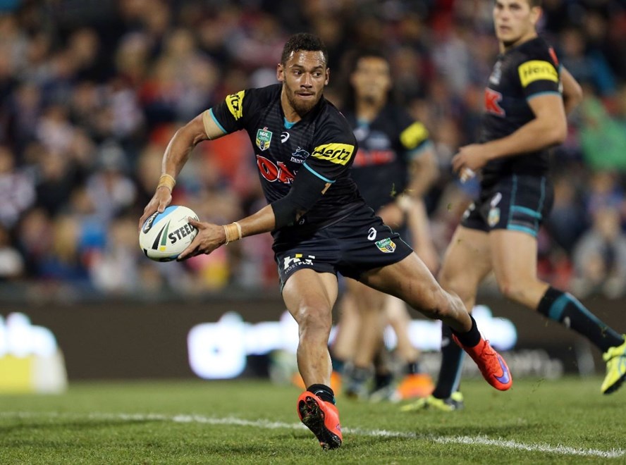 Apisai Koroisau :NRL Rugby League - Panthers V Roosters at Pepper Stadium, Saturday July 11th 2015. Digital Image by Robb Cox Â©nrlphotos.com