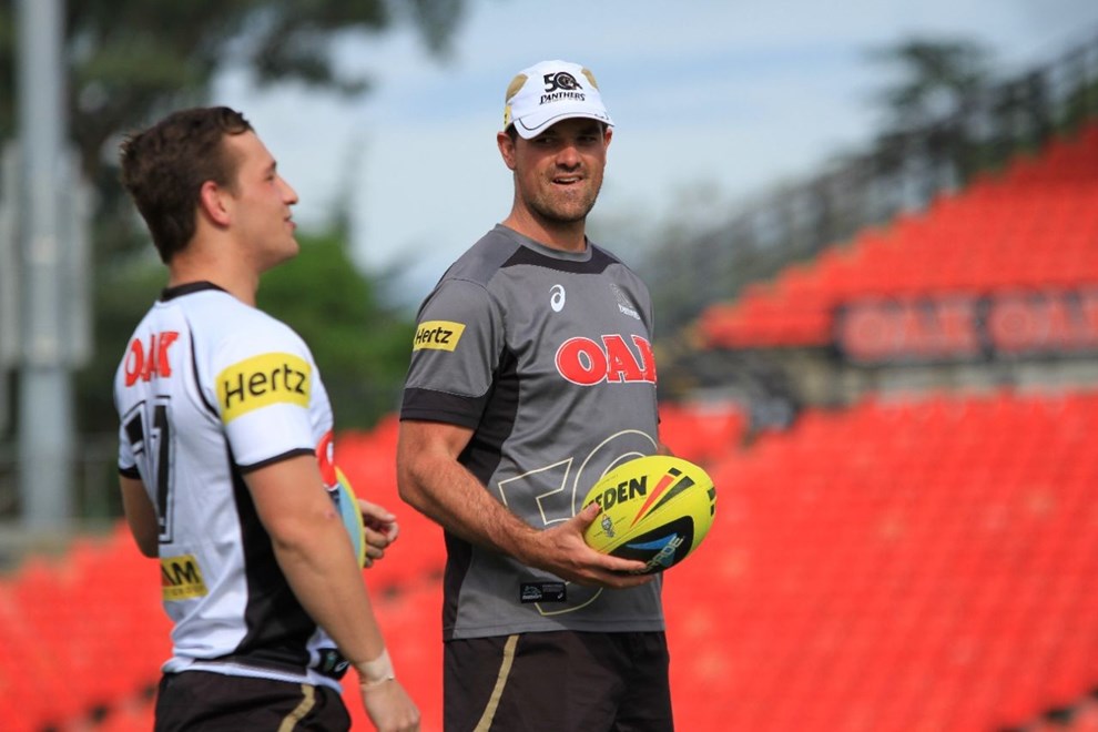 Penrith Panthers NYC team training. Photo by Jeff Lambert (Penrith Panthers)