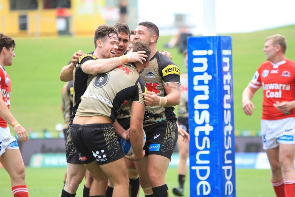 Penrith Panthers NSW Cup v Illawarra Cutters, WIN Stadium, 27th March. Photo by Jeff Lambert (Penrith Panthers)