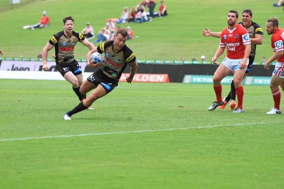 Penrith Panthers NSW Cup v Illawarra Cutters, WIN Stadium, 27th March. Photo by Jeff Lambert (Penrith Panthers)