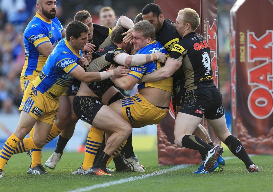 Competition - NRLRound - 19Teams â Panthers V EelsDate â  17th of July 2016Venue â Pepper StadiumPhotographer â CoxDescription â 