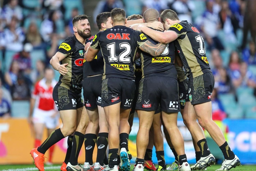 Competition - NRL Finals. Round - Qualifying Finals. Teams - Penrith Panthers v Canterbury Bankstown Bulldogs. Date - 11th of September 2016. Venue - Allianz Stadium, Moore Park, NSW. Photographer - Paul Barkley | NRL Photos