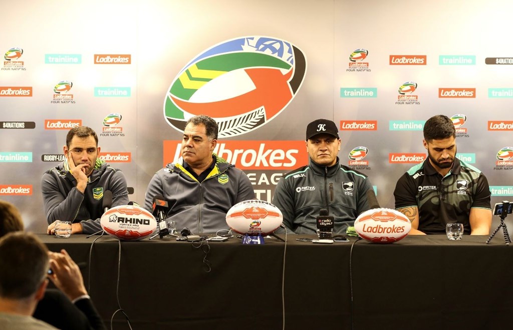 2016 International Rugby League, 4 Nations - Final Press Conference  AUSTRALIAN KANGAROOS v New Zealand.Venue - Anfield Stadium, Liverpool.Date - Sunday, 15th November 2016.Photographer - Grant Trouville Â© NRL Photos