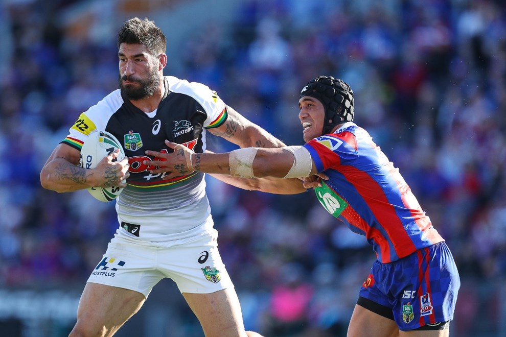 Competition - NRL. Round - Round 11. Teams - Newcastle Knights v Penrith Panthers. Date - 21st of May 2017. Venue - McDonald Jones Stadium