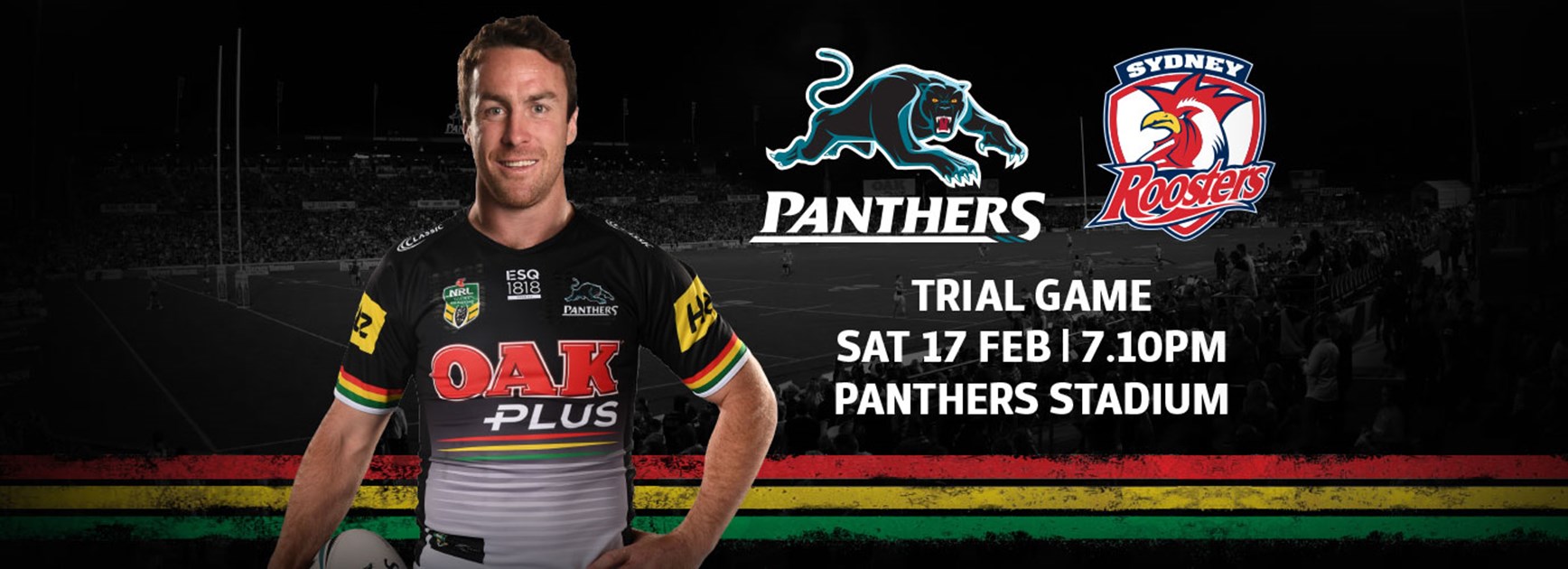 Gameday Info: Panthers v Roosters Trial