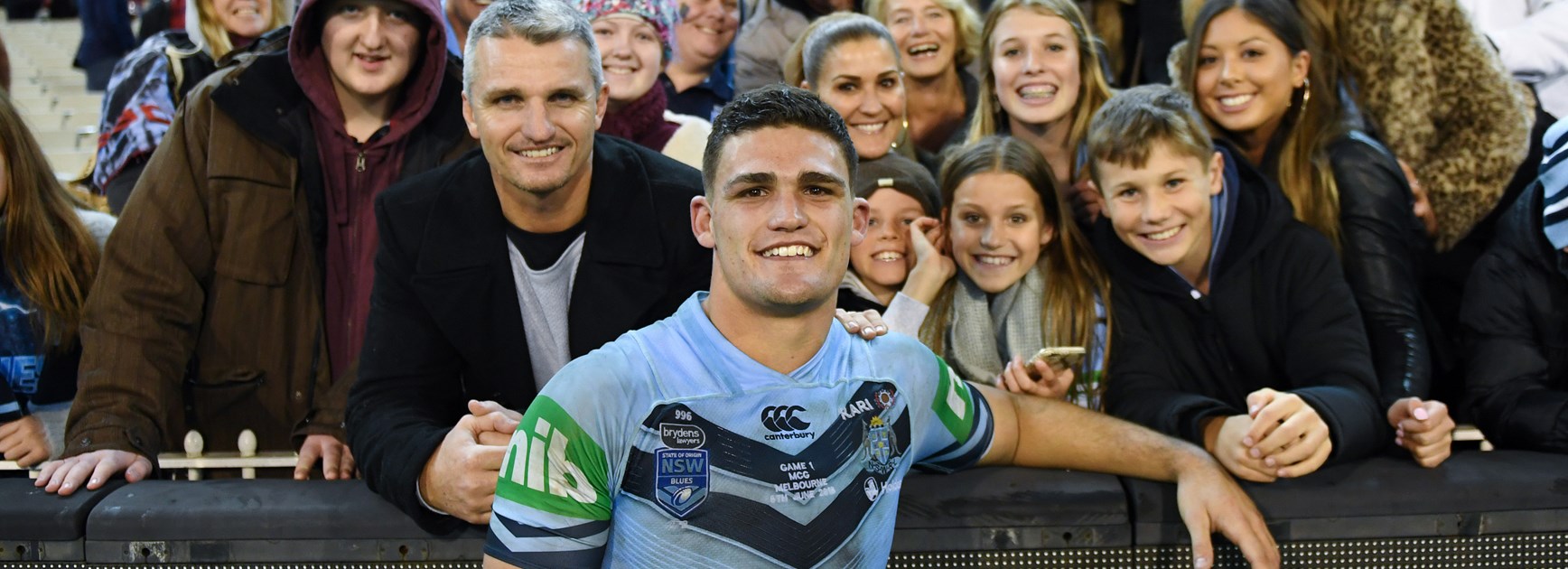 Cleary goes from 'very nervous' to Origin winner