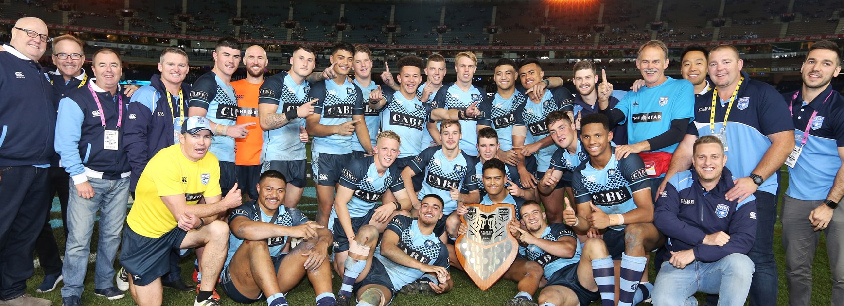 Blues under 18s edge out Maroons in Origin thriller