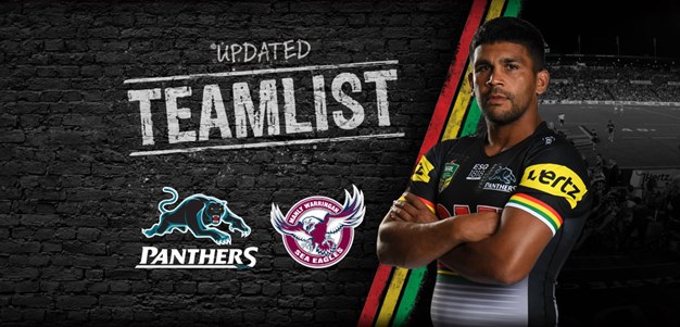 Updated Teamlist: Round 20