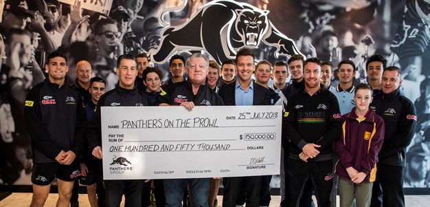 Panthers donates $150k on Do Something Day
