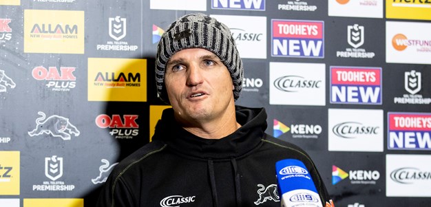 Press Conference: Panthers v Raiders