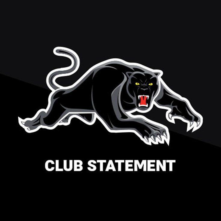 Club Statement - Tyrone May