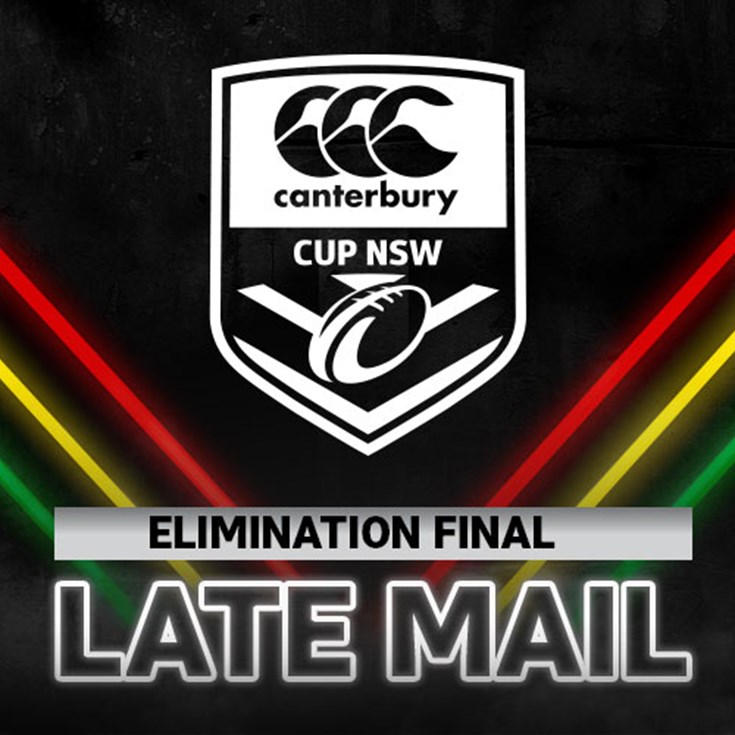 Canterbury Cup Late Mail: Elimination Final