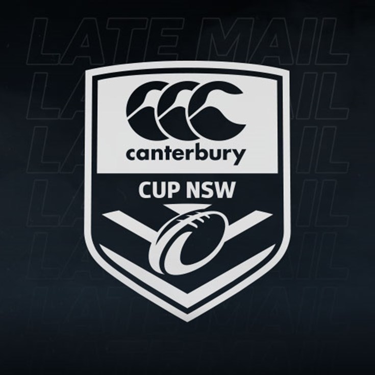 Canterbury Cup Late Mail: Round 1