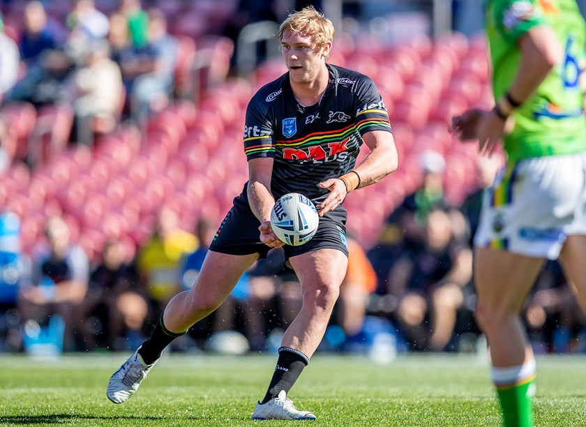 Lindsay Smith in action for the Panthers Jersey Flegg side in 2019.