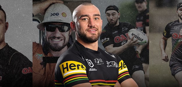 Hollis' rise from road worker to the NRL bubble