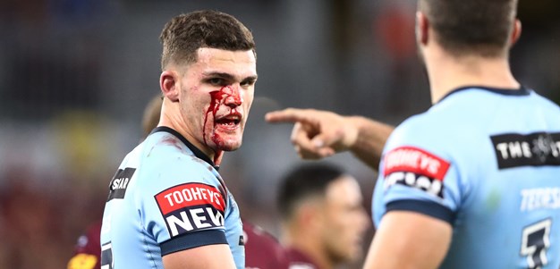Bloodied Cleary enters Origin folklore