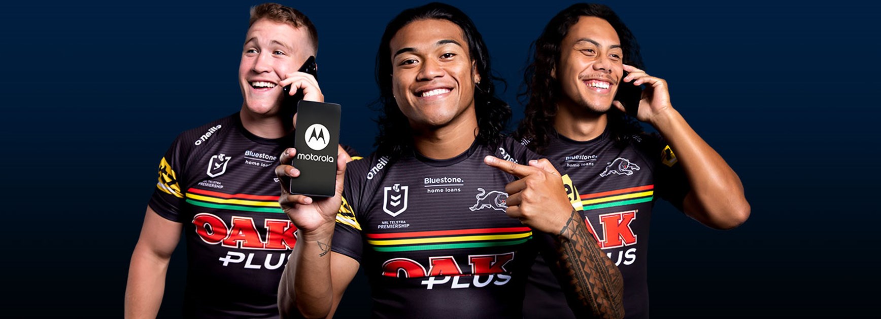 Panthers partners with Motorola