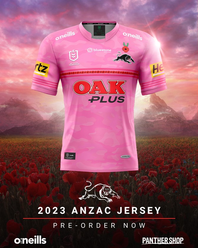 Revealed: 2023 Panthers ANZAC Jersey  Official website of the Penrith  Panthers