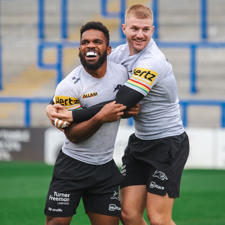 Gallery: Panthers train with Wolves