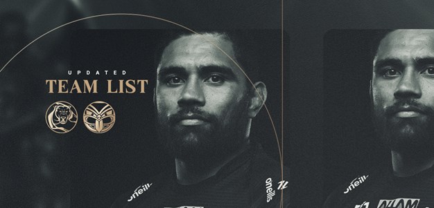 Updated NRL Team List: Finals Week One